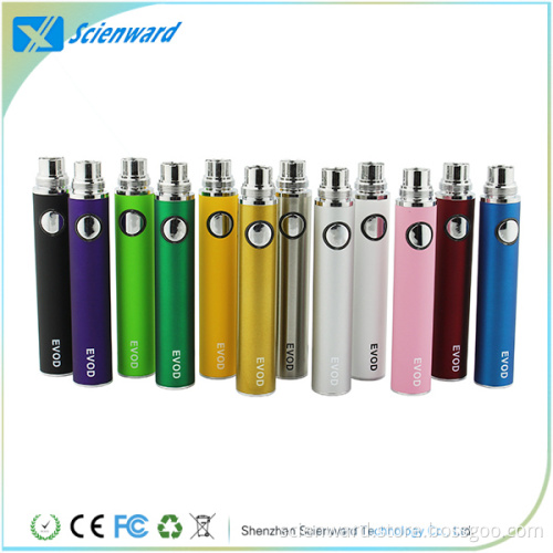 Classic E Cigarette Evod Battery with EGO Thread Fit for All Kinds 510 Vaporizer (EVOD Battery)